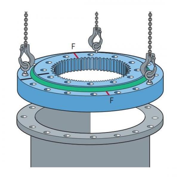 Light Series Slewing Ring Bearing with Flanges #1 image